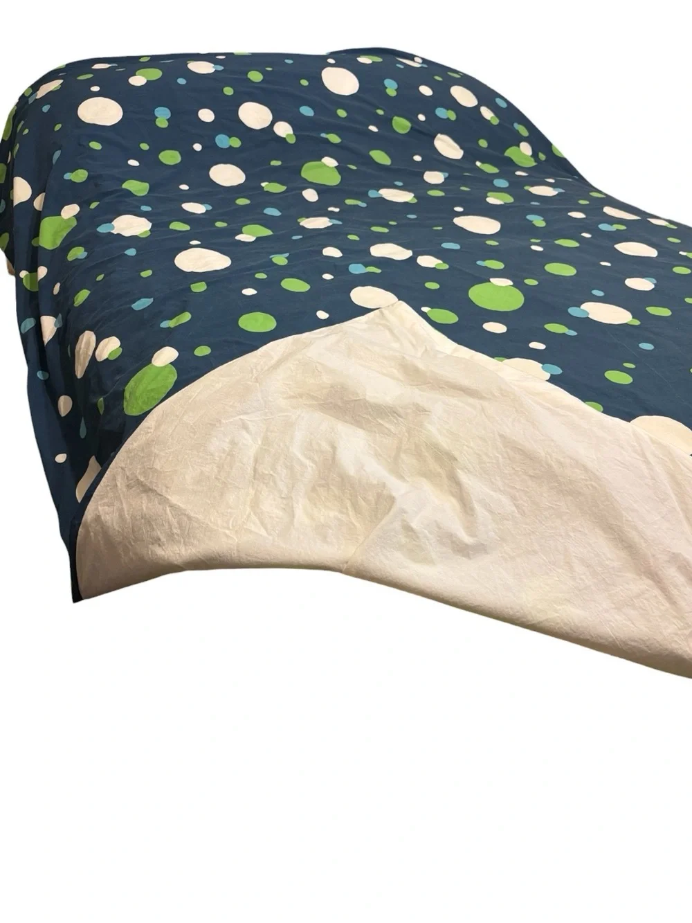 Pottery Barn Teen Bubble Pop Dottie Duvet Comforter 2 Pillow Cases Queen Full